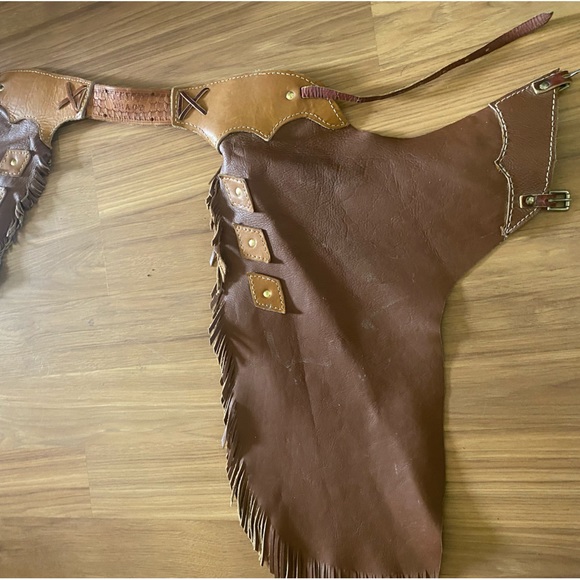 Genuine leather chaps for little boys-adorable! - Picture 12 of 12